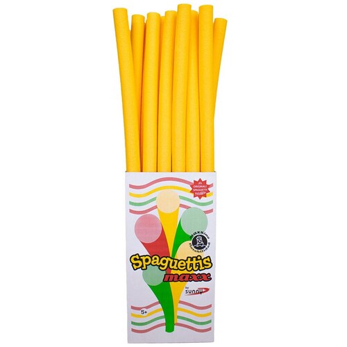 Flotador Amarillo Spaguetti para Nadar de 150 Cm