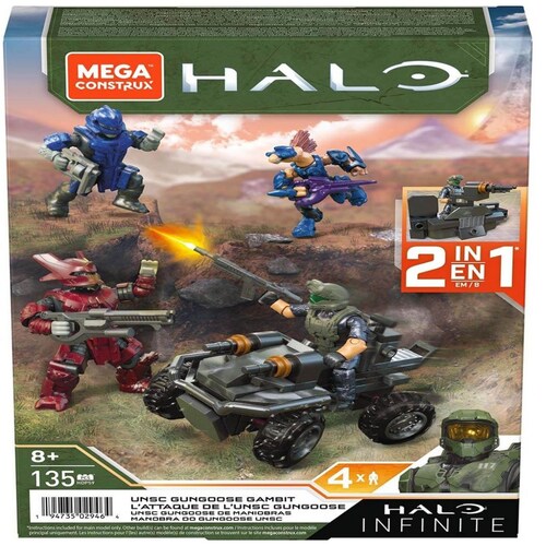 Mega Construx Halo Unsc Gungoose Gambit
