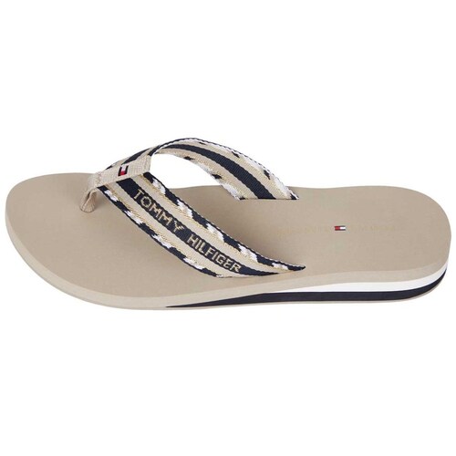 Sandalia Shiny  Beige Tommy Hilfiger