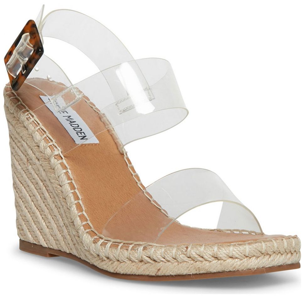 Sandalias transparentes steve discount madden