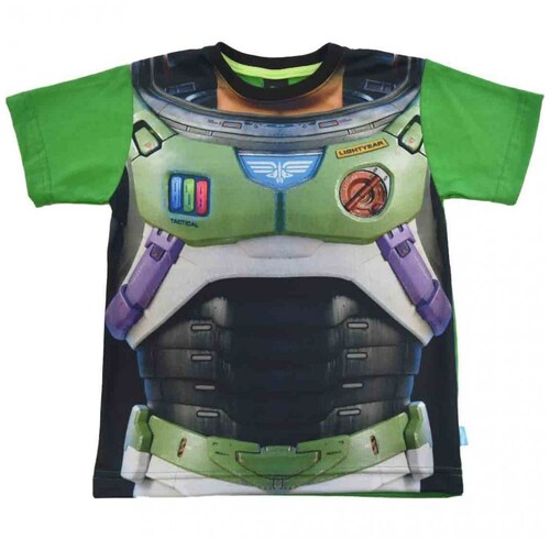 Playera Manga Corta Estampado de Buzz Lightyear para Niño