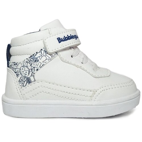 Tenis Escolar 14-19 Blanco Bubble para Niño Gummers
