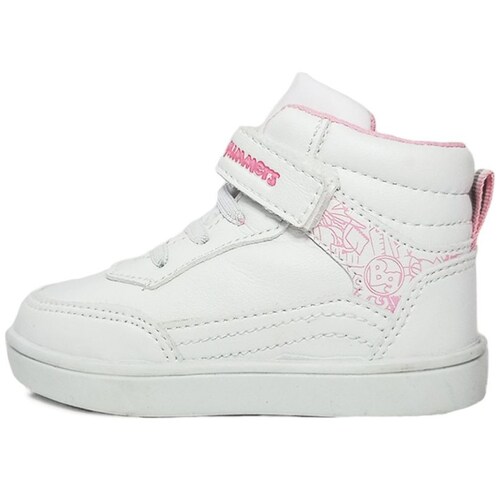  Tenis Escolar 14-19  Blanco Bubble Gummers para Niña