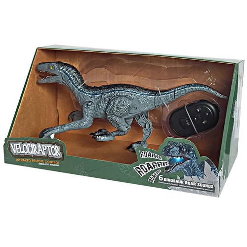 Dinosaurio Velociraptor de Control Remoto Big Orange