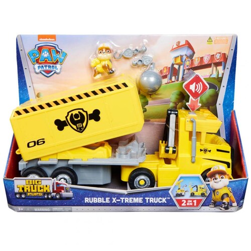Mega Vehiculo de Juguete Rubble Big Rigs