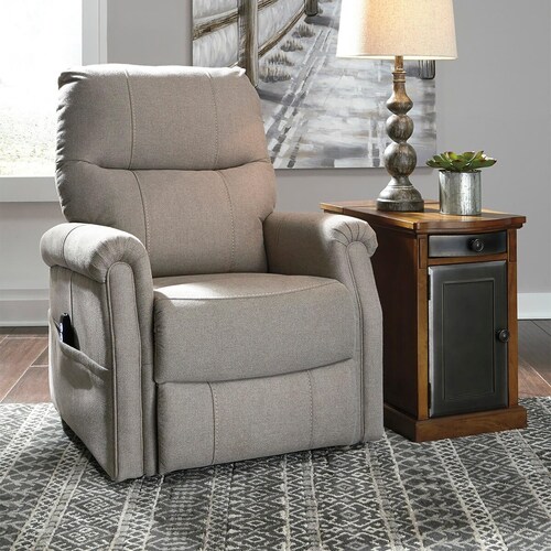 Reclinable Lift Max Gris Ashley Furniture