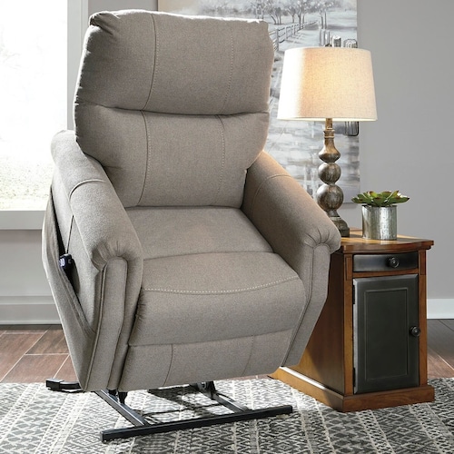 Reclinable Lift Max Gris Ashley Furniture