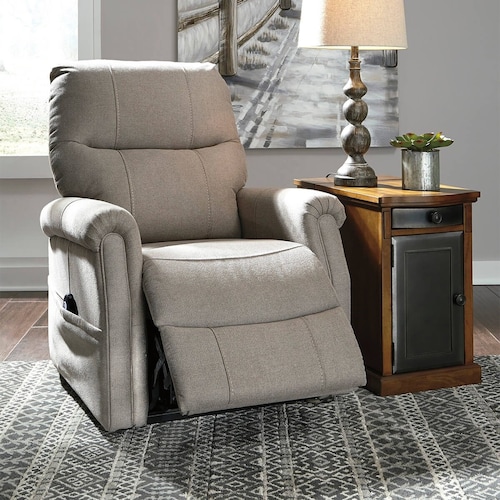 Reclinable Lift Max Gris Ashley Furniture