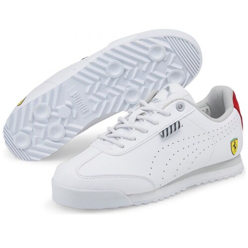 Tenis Blanco Puma Ferrari  para Niño