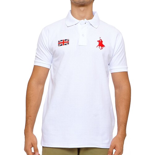 Playera Tipo Polo para Hombre Manga Corta Polo Club