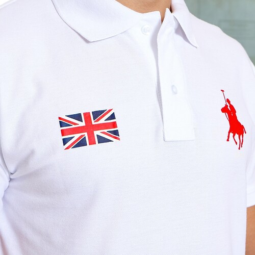 Playera Tipo Polo para Hombre Manga Corta Polo Club