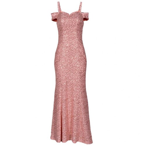 Vestido Largo Escote Corazón Corte Sirena de Mes Philosophy Jr Nights