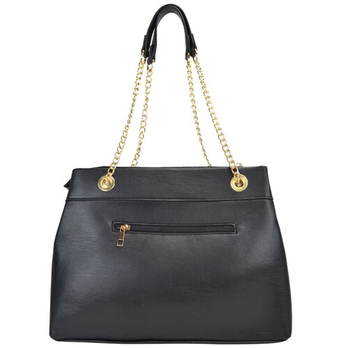 Bolsa Huser Tipo Tote Negro Mod. Lt679Ne.