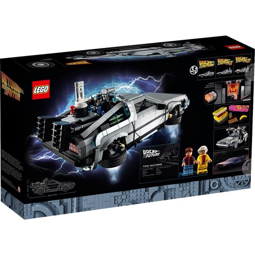 Máquina Del Tiempo de Volver al Futuro Lego® Icons