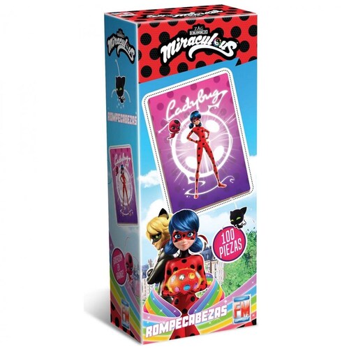 Rompecabezas Ladybug 100 Piezas