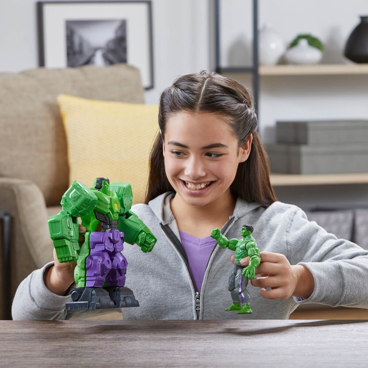 Marvel MVL MECH Strike 3.0 4IN Figura Hulk