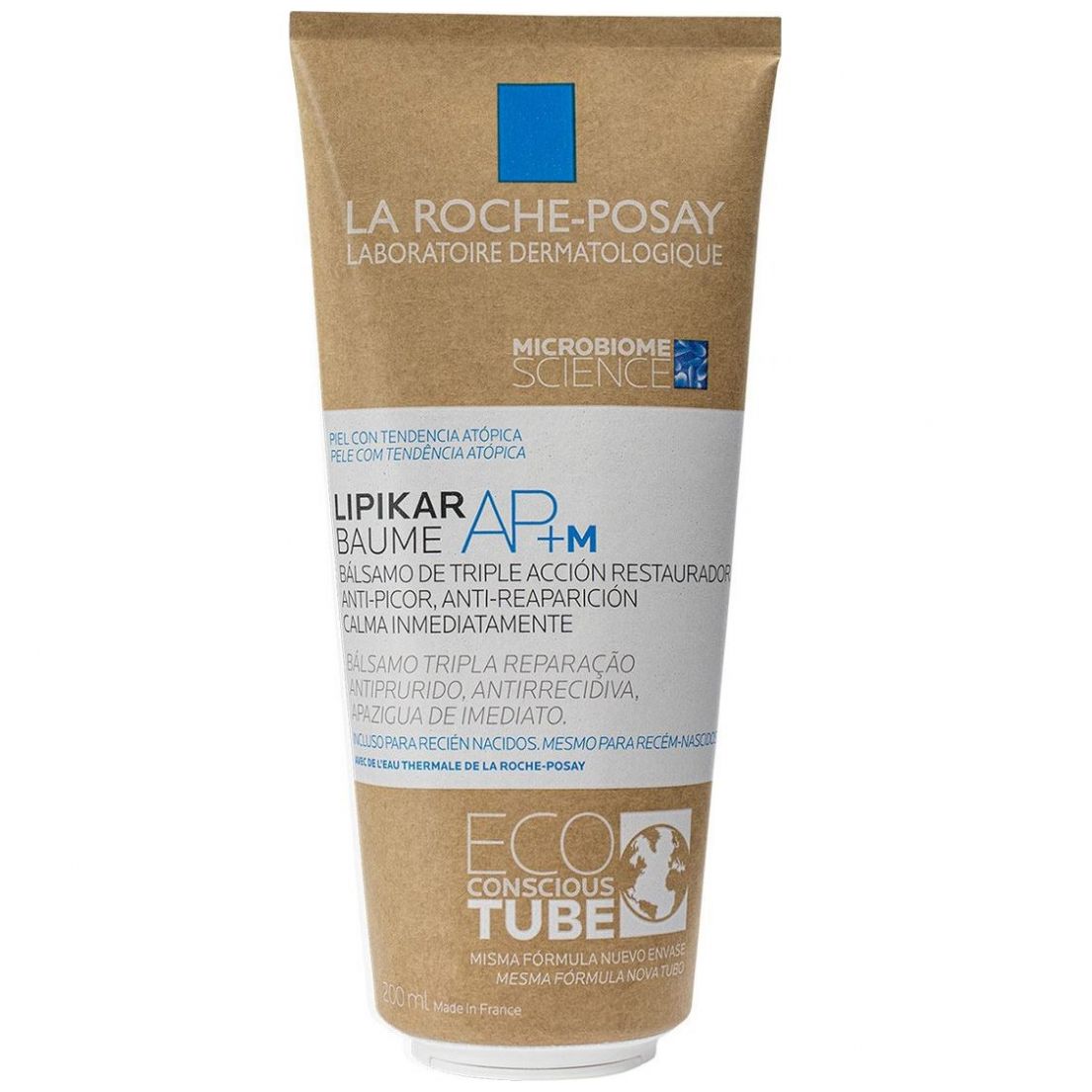 Bálsamo Reparador Rostro y Cuerpo Lipikar Baume Ap+M 200 ml image number 0