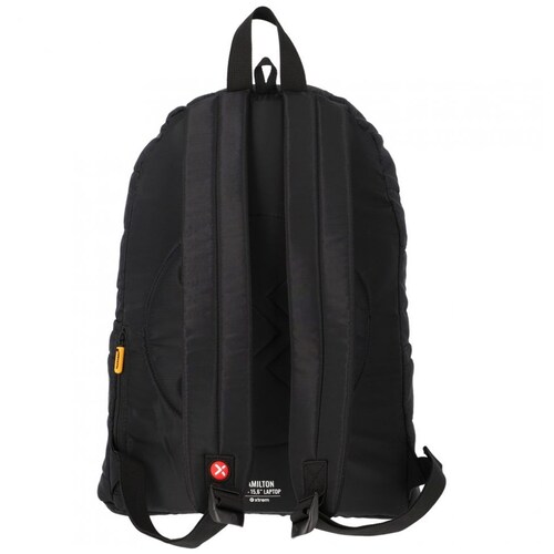 Mochila Tipo Back Pack Hamilton Negro Xtrem