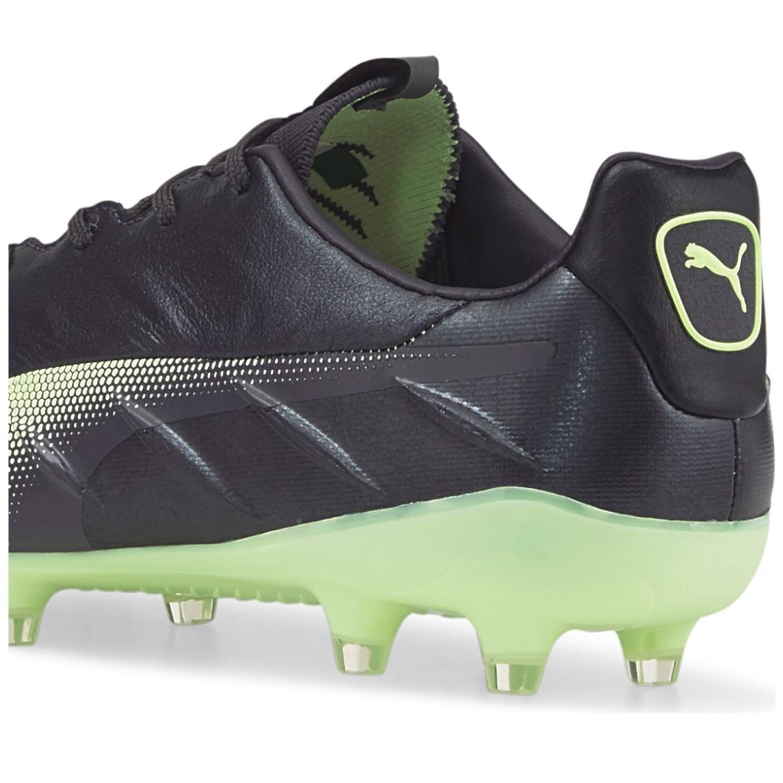 Zapatos futbol outlet puma king verde