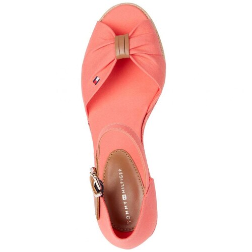 Sandalia Open Toe Rojo Tommy Hilfiger