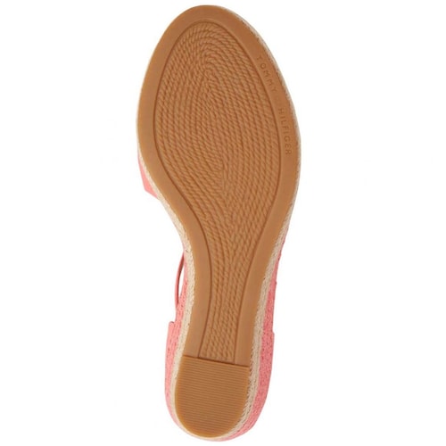 Sandalia Open Toe Rojo Tommy Hilfiger