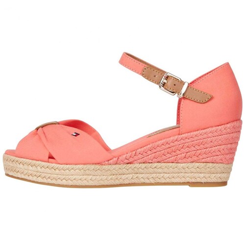Sandalia Open Toe Rojo Tommy Hilfiger