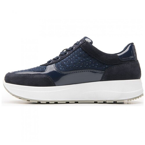 Tenis con Cierre Lateral Azul Flexi