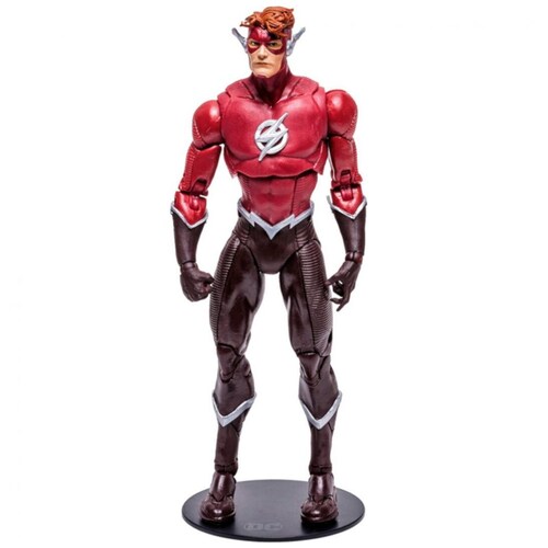 Figura de Acción The Flash Wally West Red Suit Dc Multiverse 7In Mc Farlane