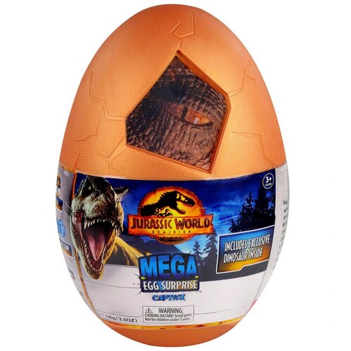 Figura Mega Huevo Dominion Edition Jurassic World Captivz