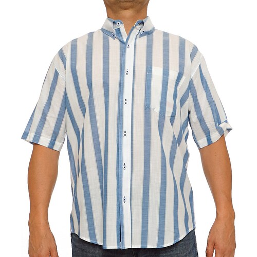 Camisa Casual para Hombre Manga Corta Cavalatti
