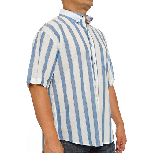Camisa Casual para Hombre Manga Corta Cavalatti