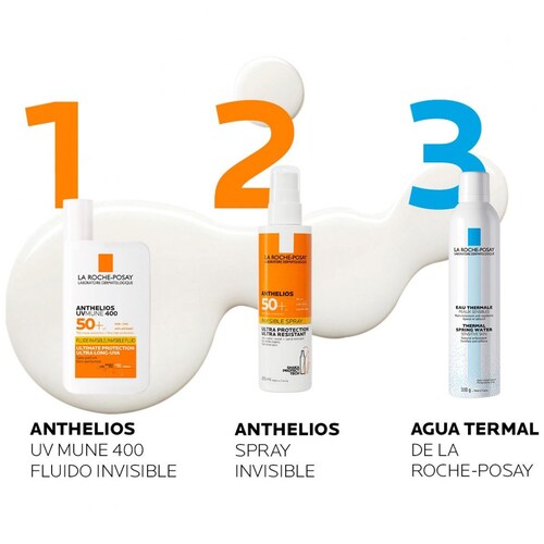 La Roche Posay Anthelios Uv Mune 400 Fluido Invisible Fps 50+