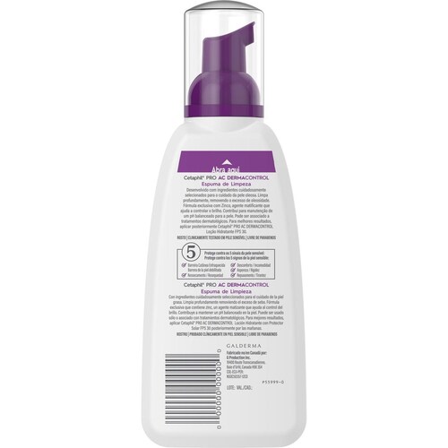Cetaphil Pro Ac Control Espuma de Limpieza 236 Ml