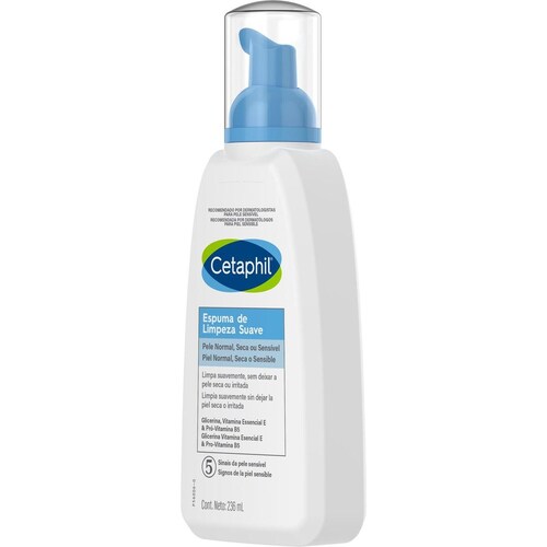 Cetaphil Espuma de Limpieza Suave 236 Ml
