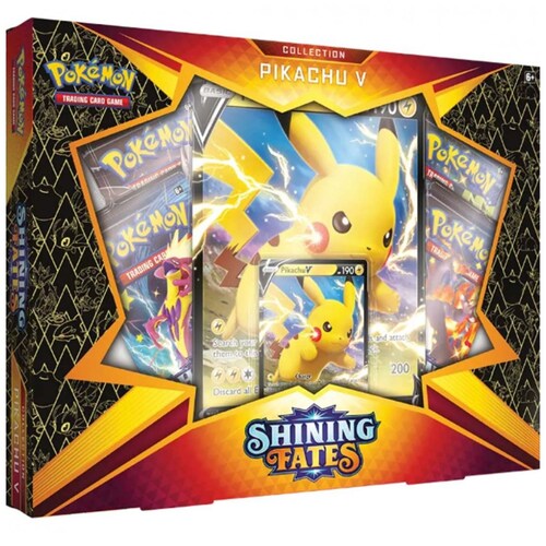 Pokémon Tcg Shining Fates Collect Pikachu V Box