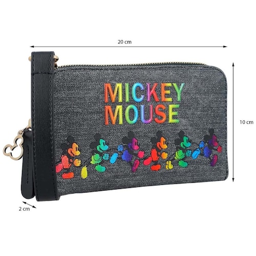 Cartera Multi Function Wallet Negro/multicolor W Capsule