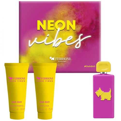 Estuche para Mujer  Ferrioni Neón Ohh Girl! Edt 100 Ml