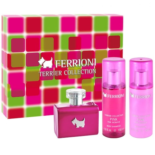 Set Ferrioni Terrier Pink 100 Ml para Mujer