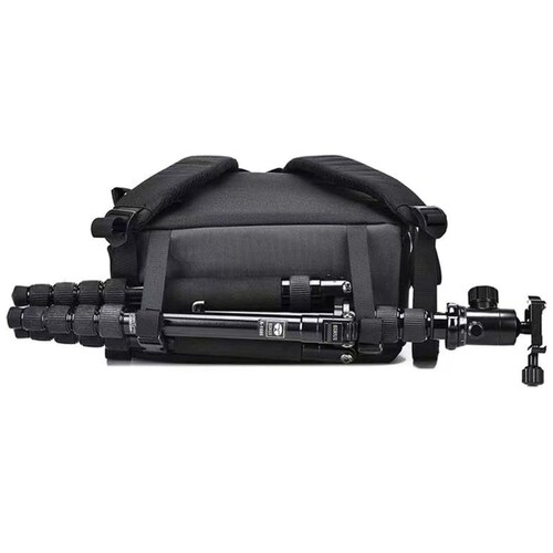 Mochila T4H para Laptop y Cámara Fotográfica Negro