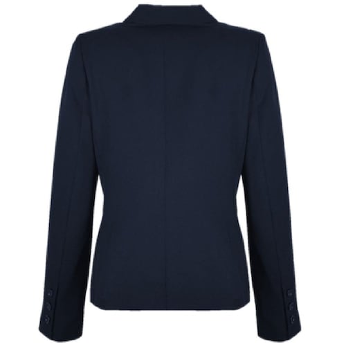 Saco Básico con un Botón Manga Larga Color Azul Pavla Mint