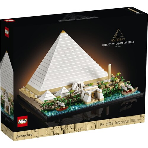 Gran Pirámide de Guiza Lego Architecture