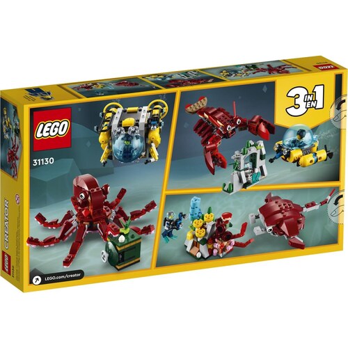 Misión Del Tesoro Hundido Lego Creator