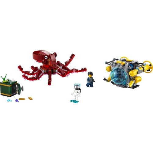 Misión Del Tesoro Hundido Lego Creator