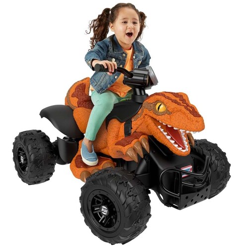 Fisher Price Power Wheels Jurassic World Dino Racer Refresh