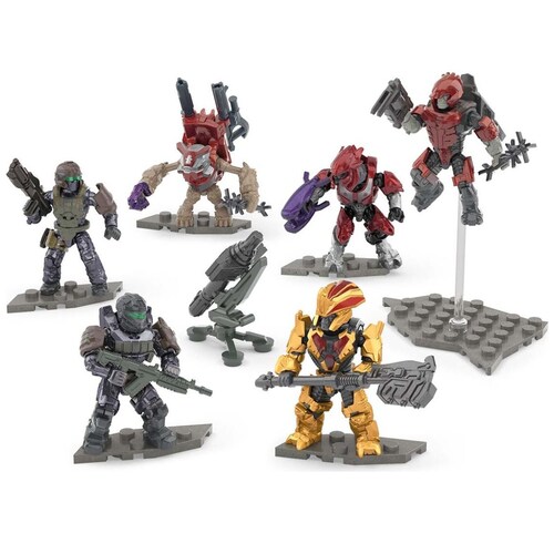 Mega Construx Halo Spartan Squad
