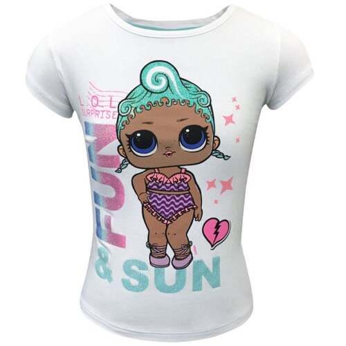 Playera Manga Corta Lol para Niña
