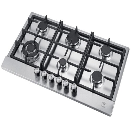Parrilla Acero Inoxidable Gas 6 Quemadores Avera