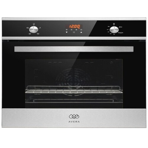 Horno 60Cm Acero Inoxidable Y Vidrio Templado Avera