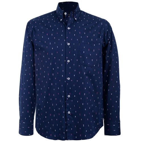Camisa Casual Manga Larga Cavalatti para Hombre