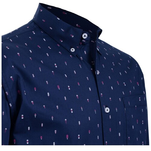 Camisa Casual Manga Larga Cavalatti para Hombre